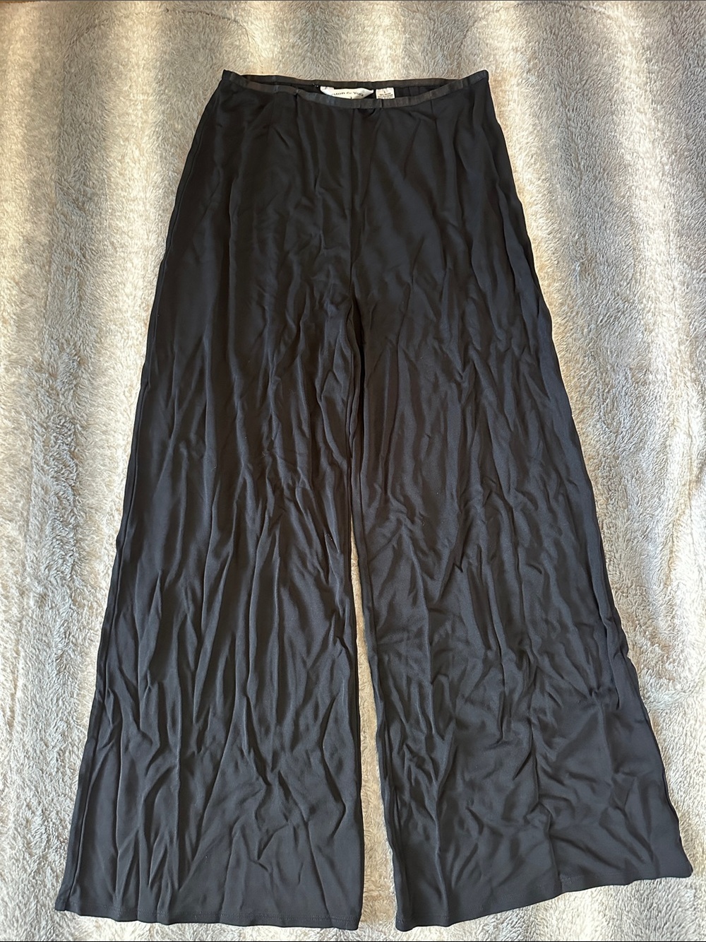 Preston & York Black Wide Leg Pants